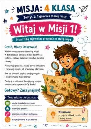 Misja: 4 klasa - czytam, rozumiem, piszę -  część 1