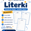 Literki – pisanie po śladzie dla zerówki i klasy 1 | PDF do druku