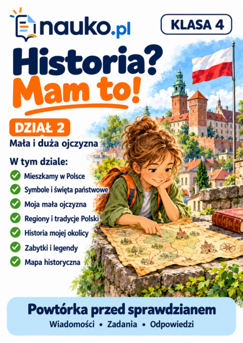 Historia? Mam to! – klasa 4, dział 2 | Wczoraj i dziś – powtórka i sprawdzian PDF